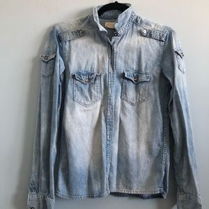 Denim shirt